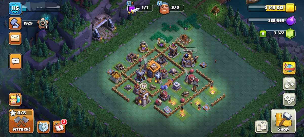 Game account sale Clash of Clans