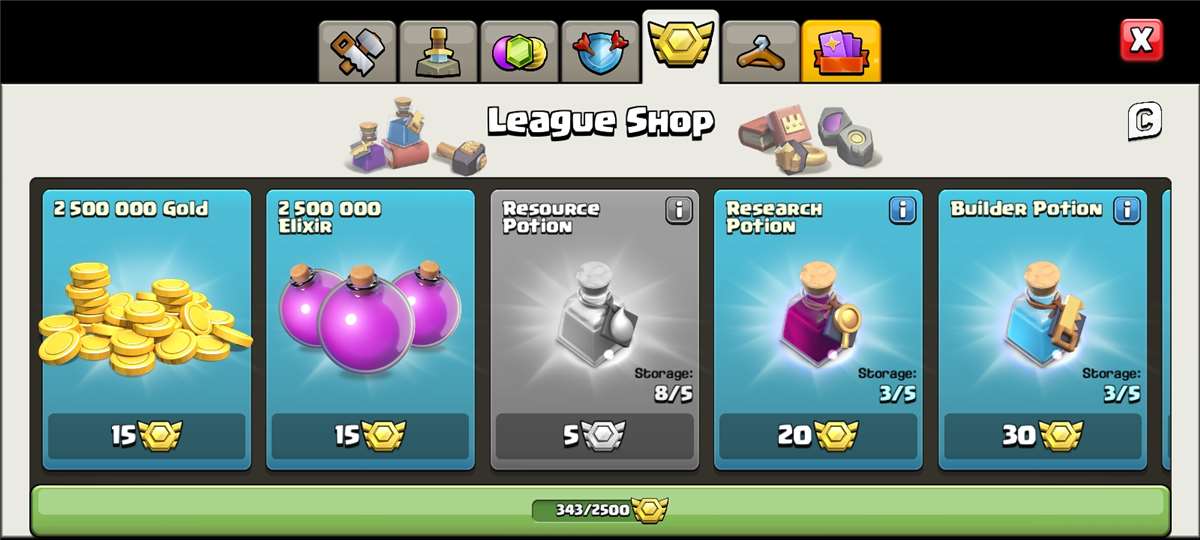 Game account sale Clash of Clans