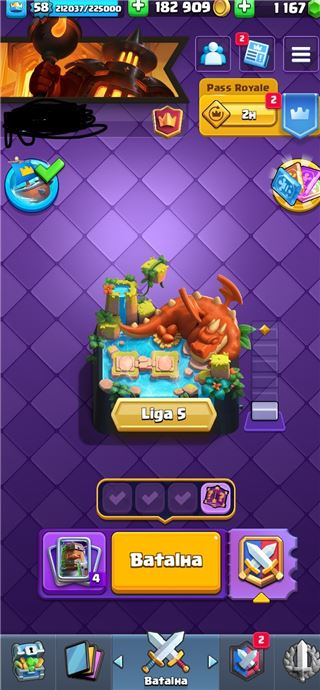 Contas Clash Royale