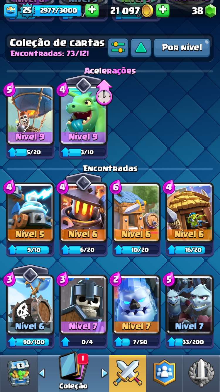 Venda de conta de jogo Clash Royale Venda de conta de jogo Clash Royale