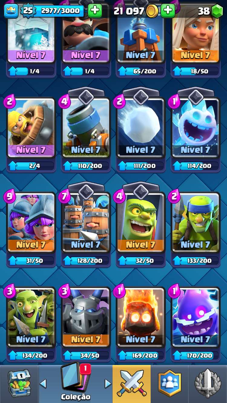 Venda de conta de jogo Clash Royale Venda de conta de jogo Clash Royale
