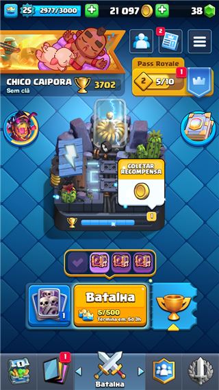 Contas Clash Royale
