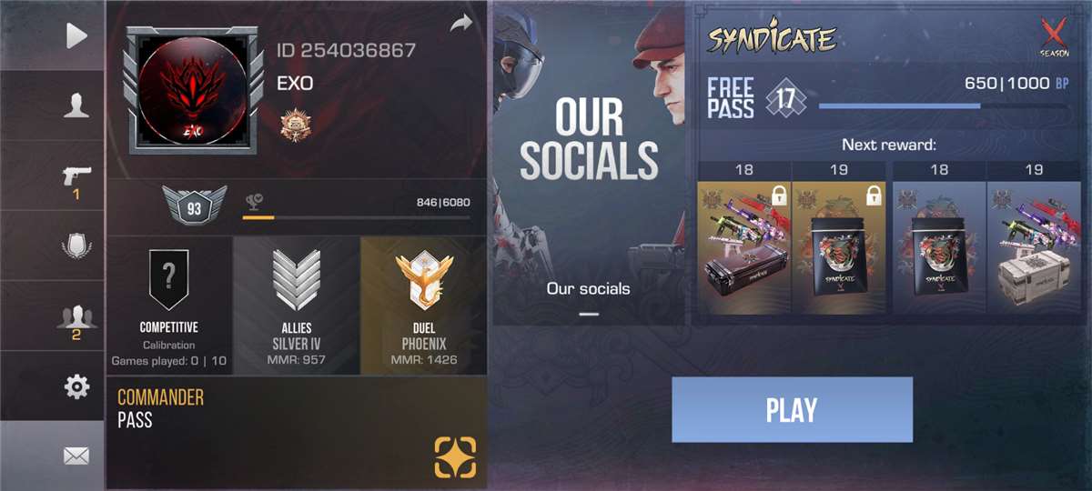 Game account sale Standoff 2 Game account sale Standoff 2