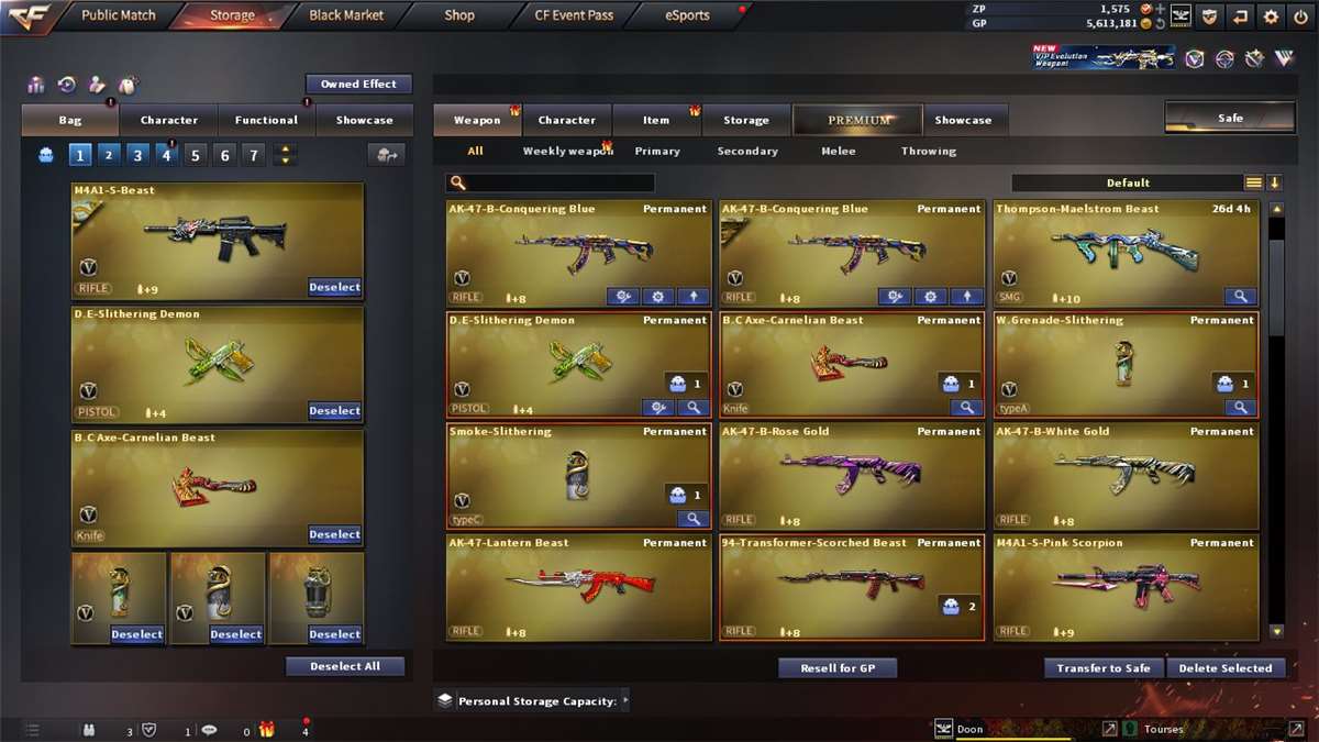 Game account sale CrossFire Game account sale CrossFire