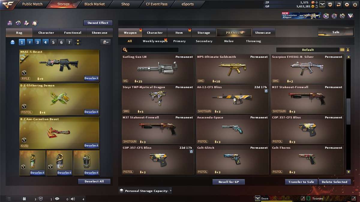 Game account sale CrossFire Game account sale CrossFire