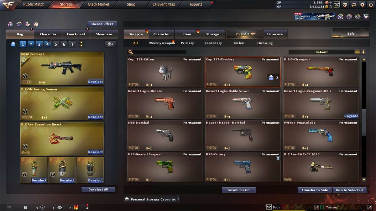 Game account sale CrossFire Game account sale CrossFire