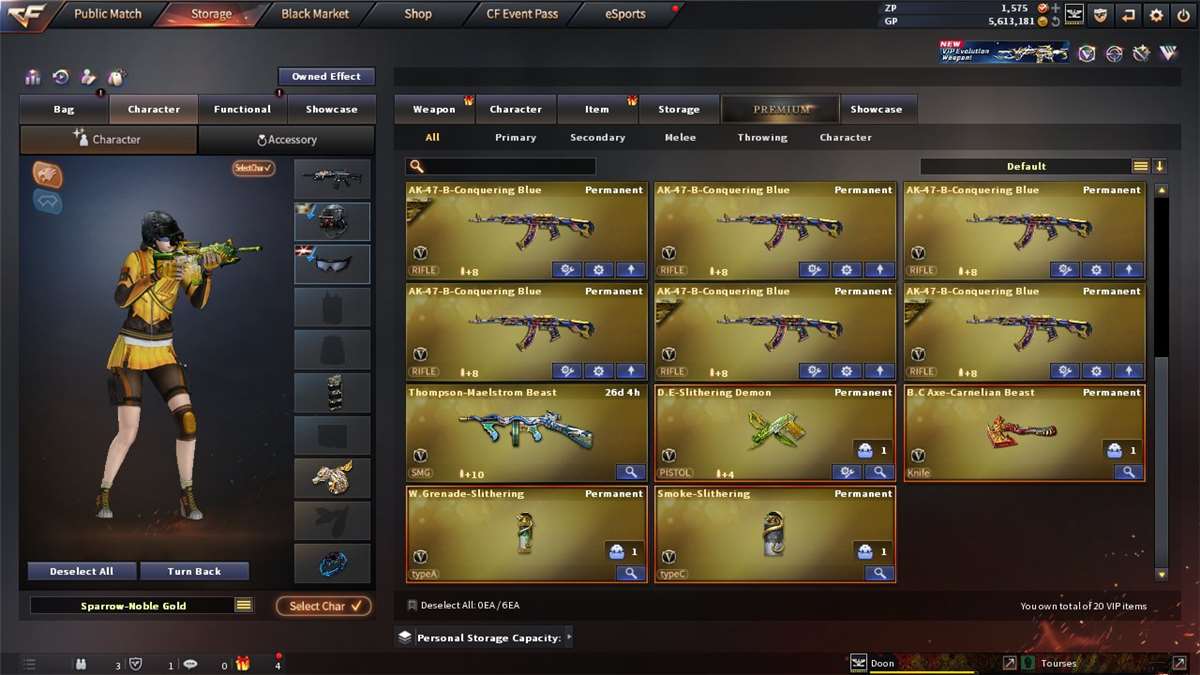 Game account sale CrossFire Game account sale CrossFire