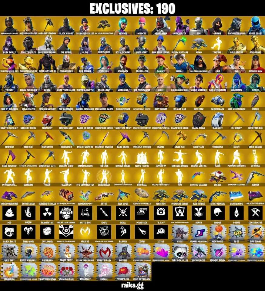 Game account sale Fortnite Game account sale Fortnite