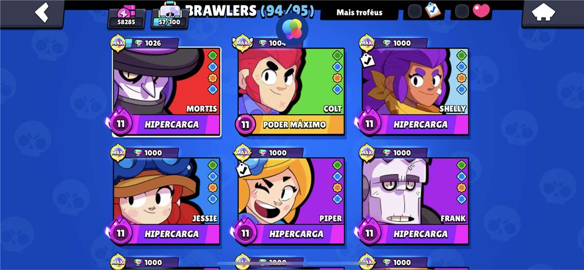 Venda de conta de jogo Brawl Stars Venda de conta de jogo Brawl Stars