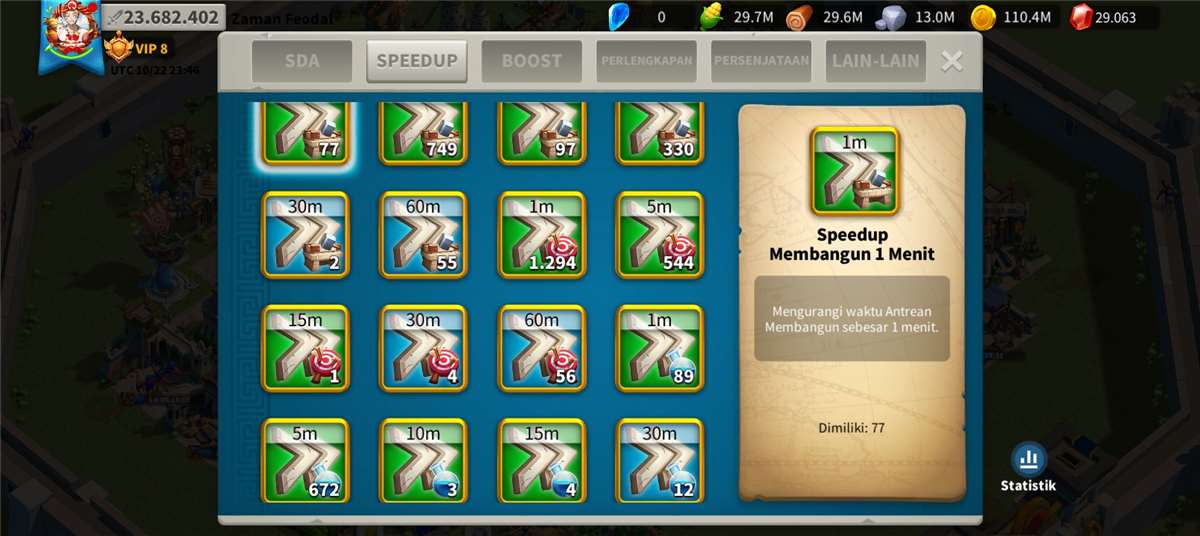Penjualan akun permainan Rise Of Kingdoms Penjualan akun permainan Rise Of Kingdoms