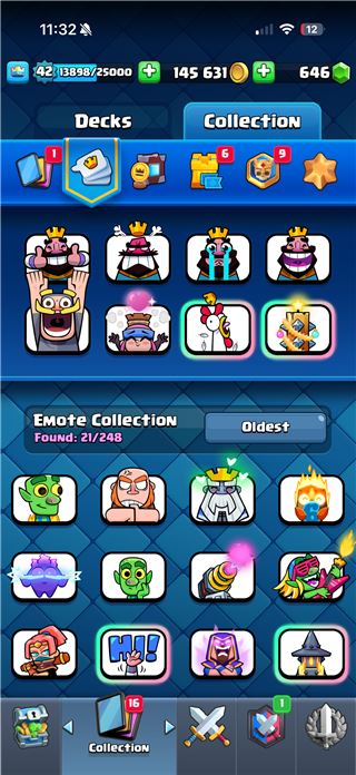11k trophies - Sell account Accounts Clash Royale
