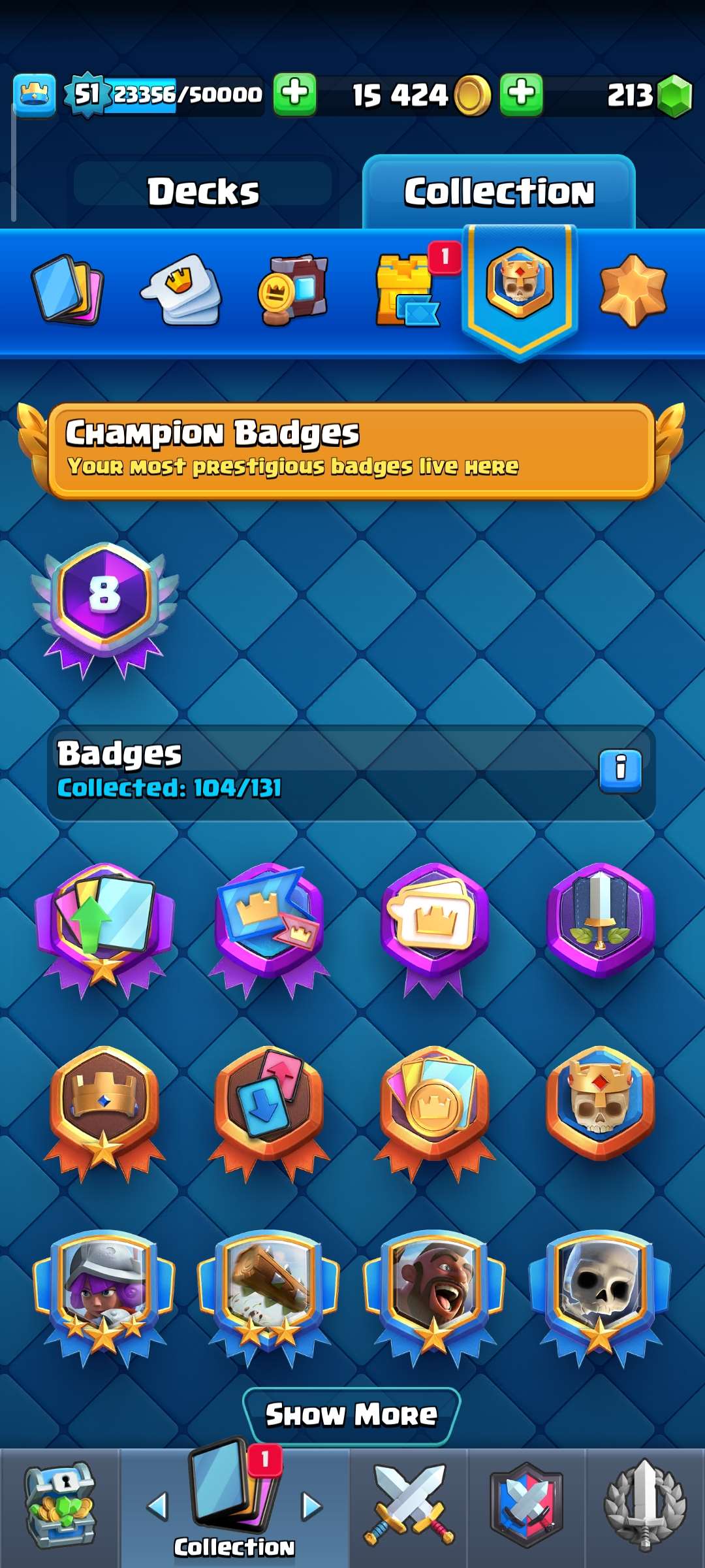 Penjualan akun permainan Clash Royale