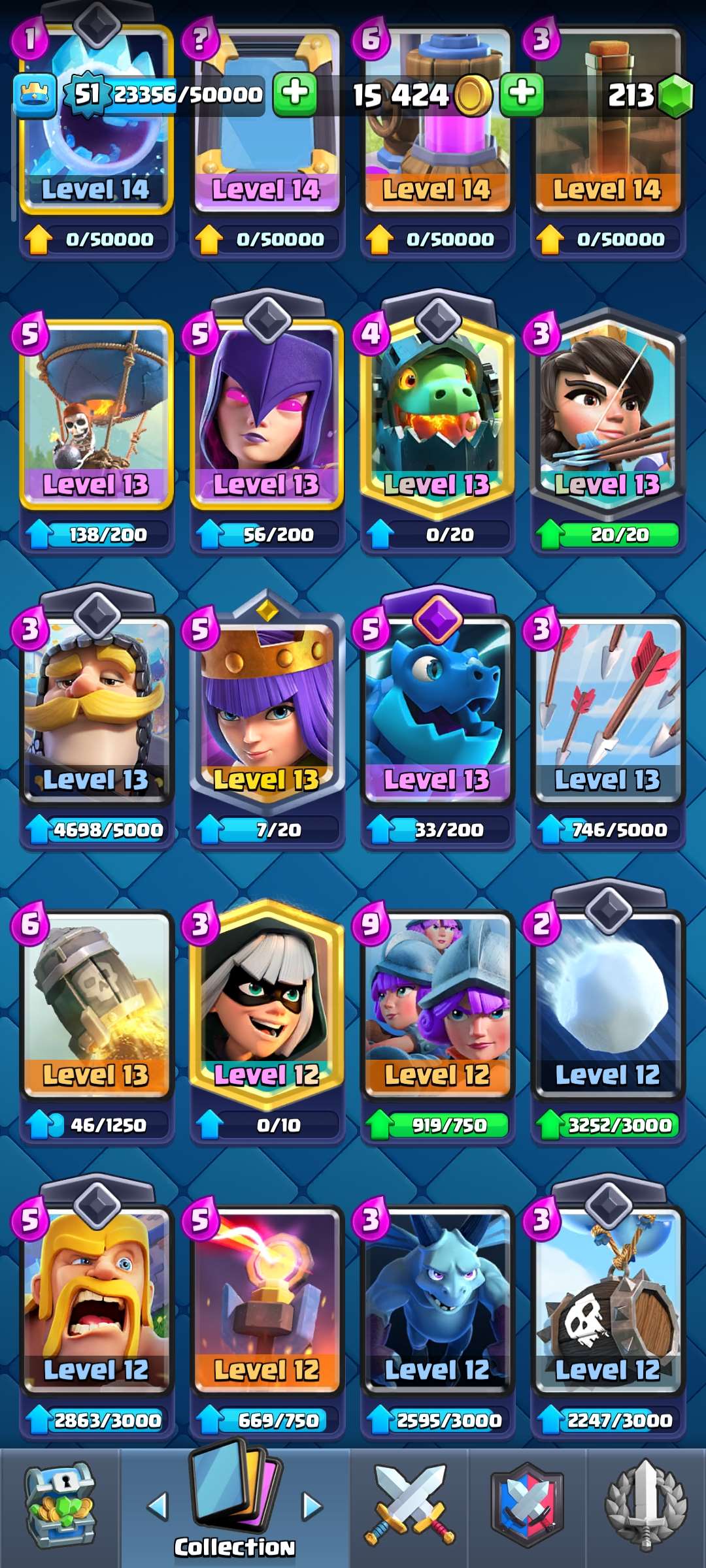 Penjualan akun permainan Clash Royale