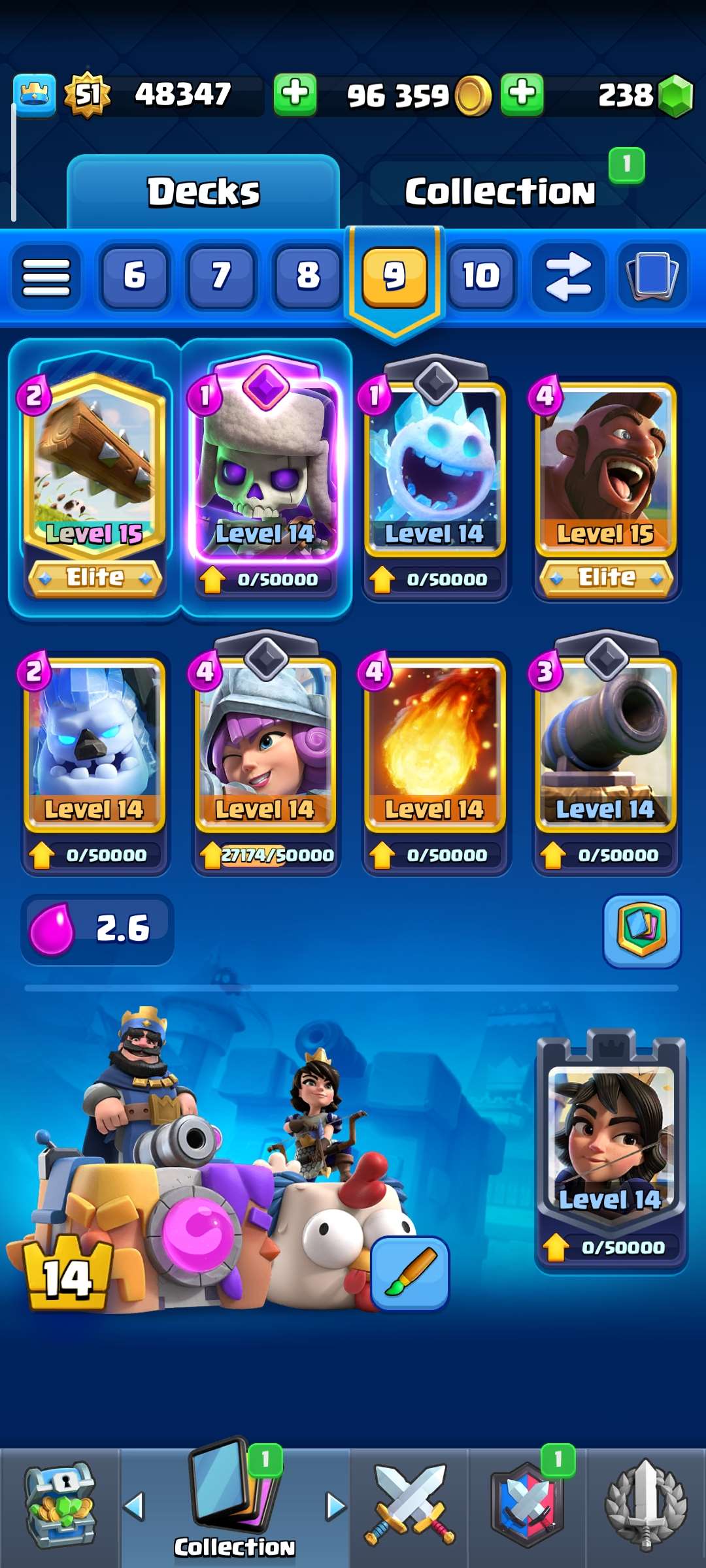 Penjualan akun permainan Clash Royale