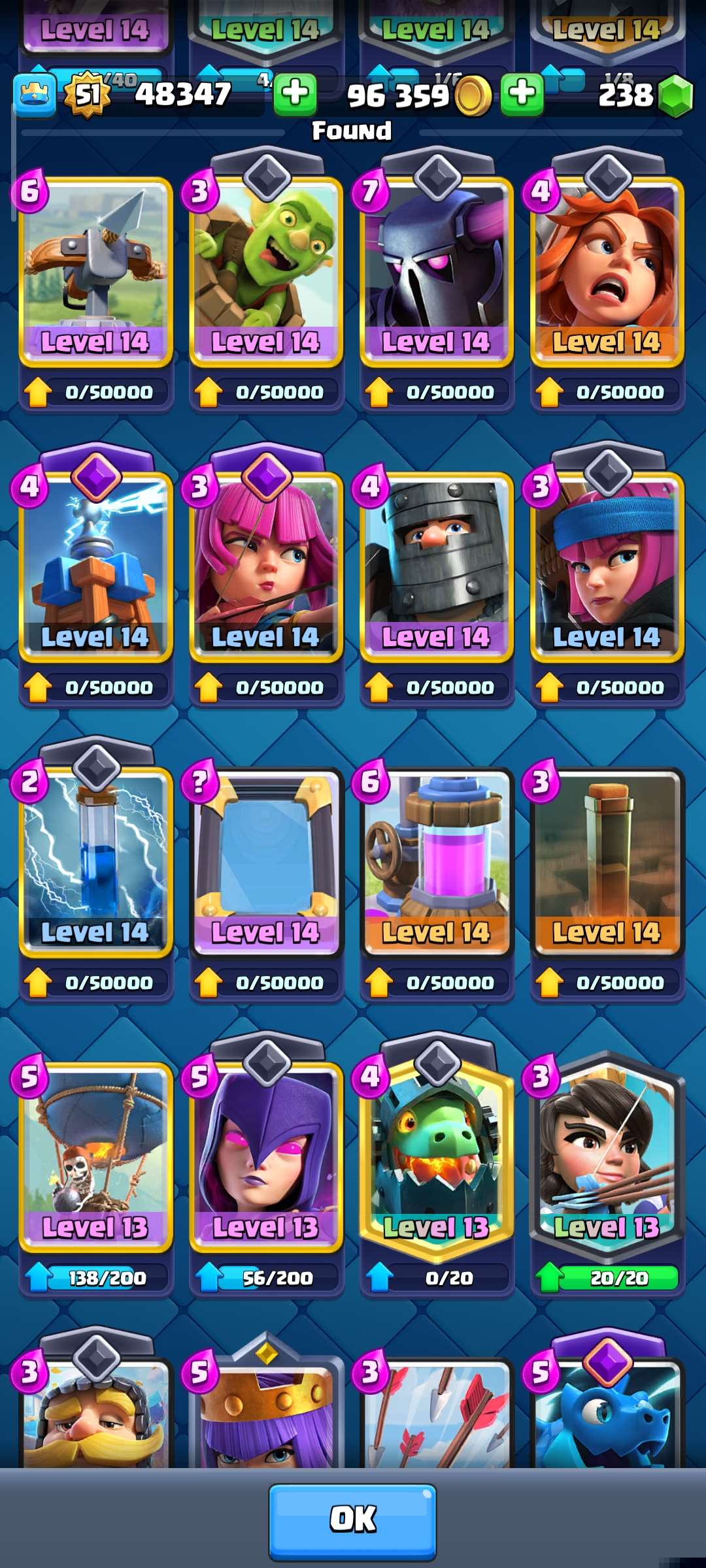 Penjualan akun permainan Clash Royale
