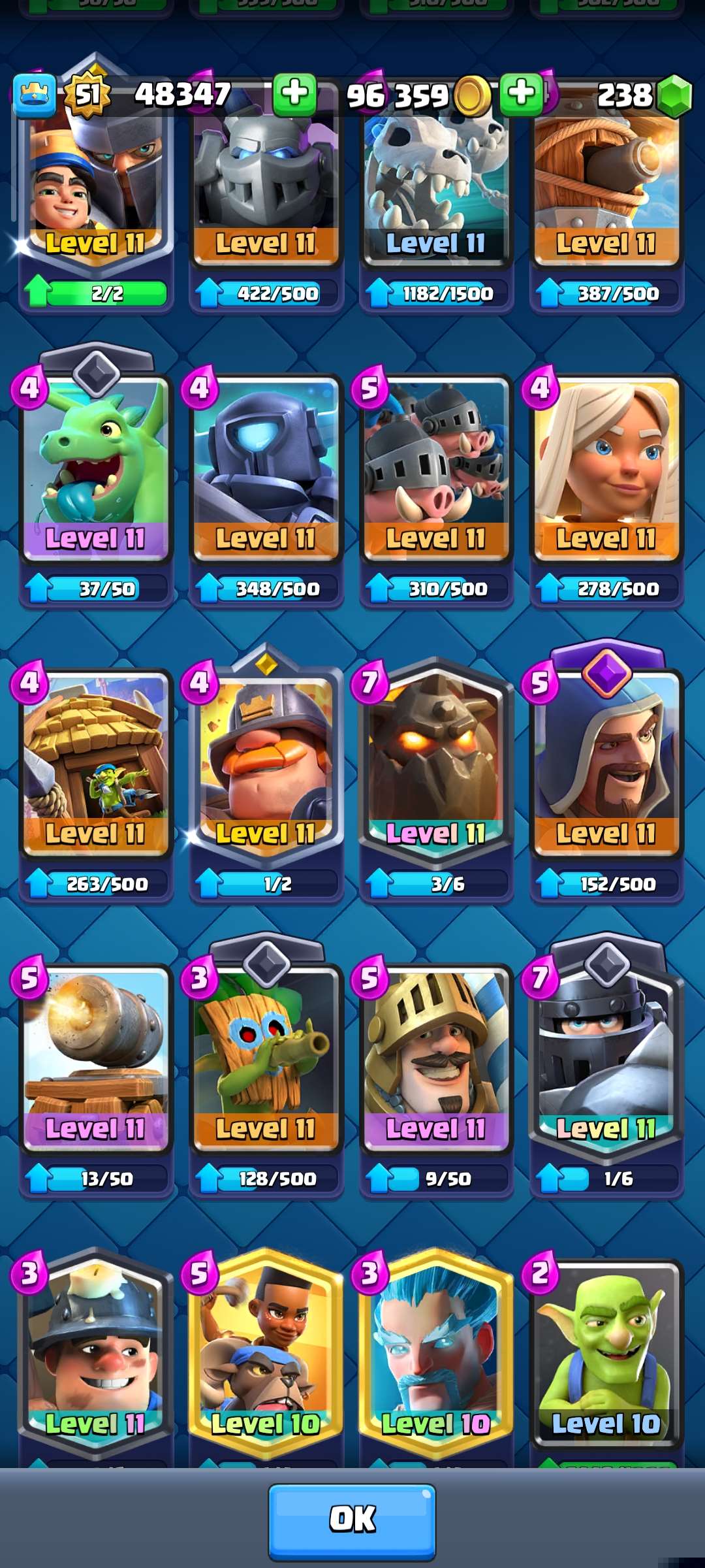 Penjualan akun permainan Clash Royale