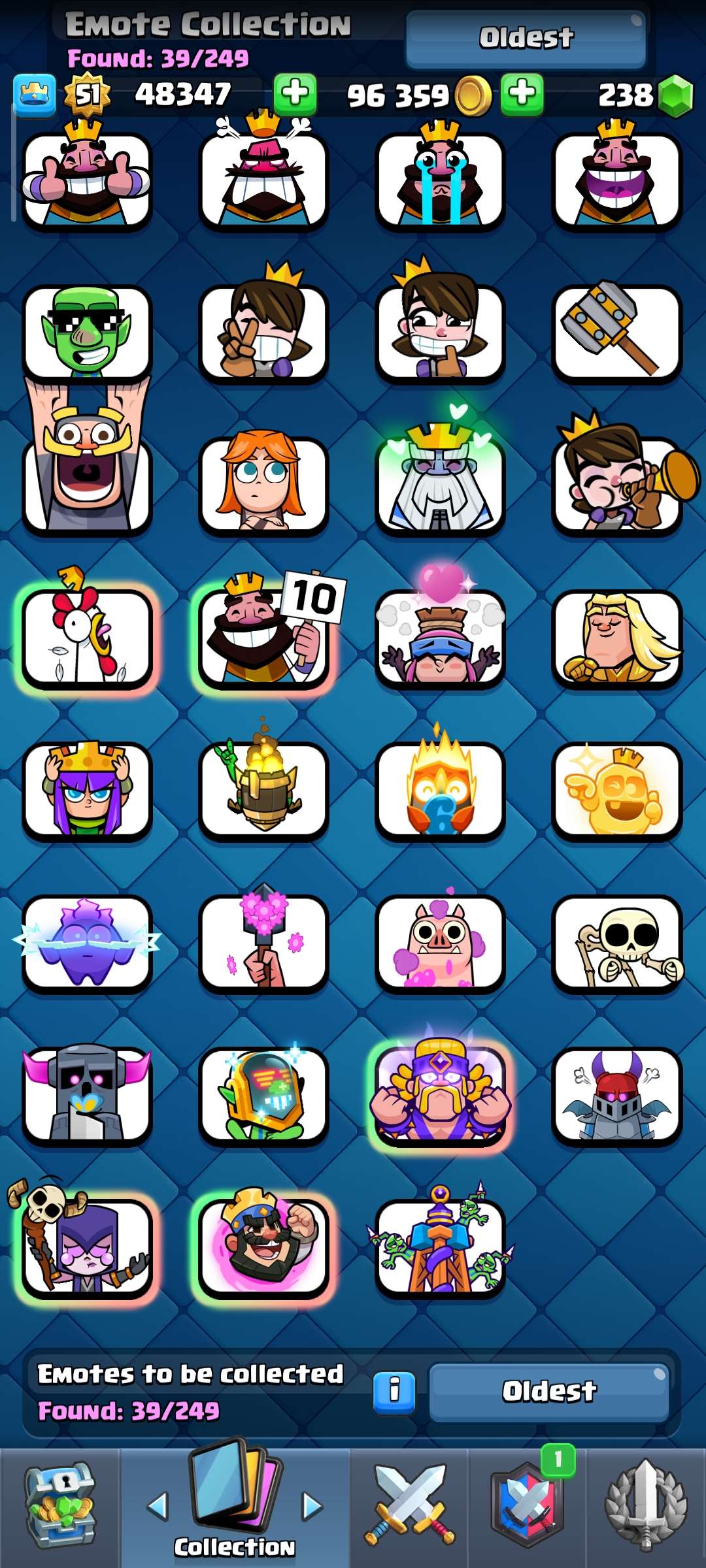 Penjualan akun permainan Clash Royale