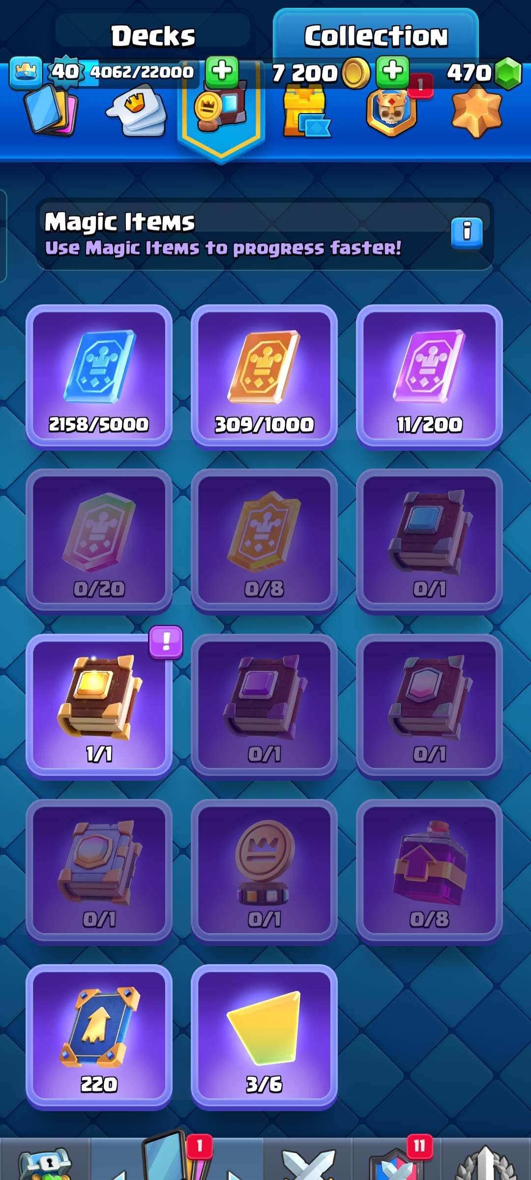 Game account sale Clash Royale