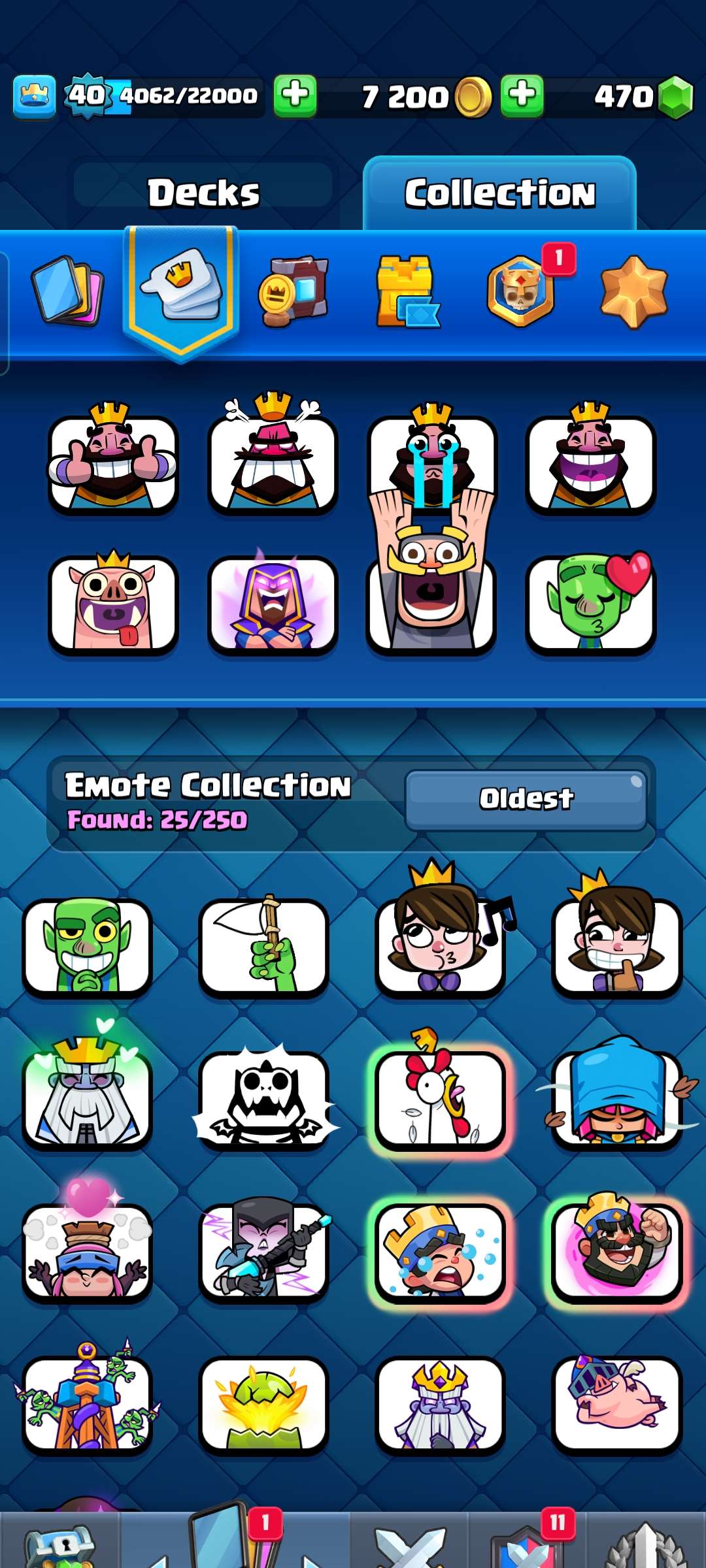 Game account sale Clash Royale