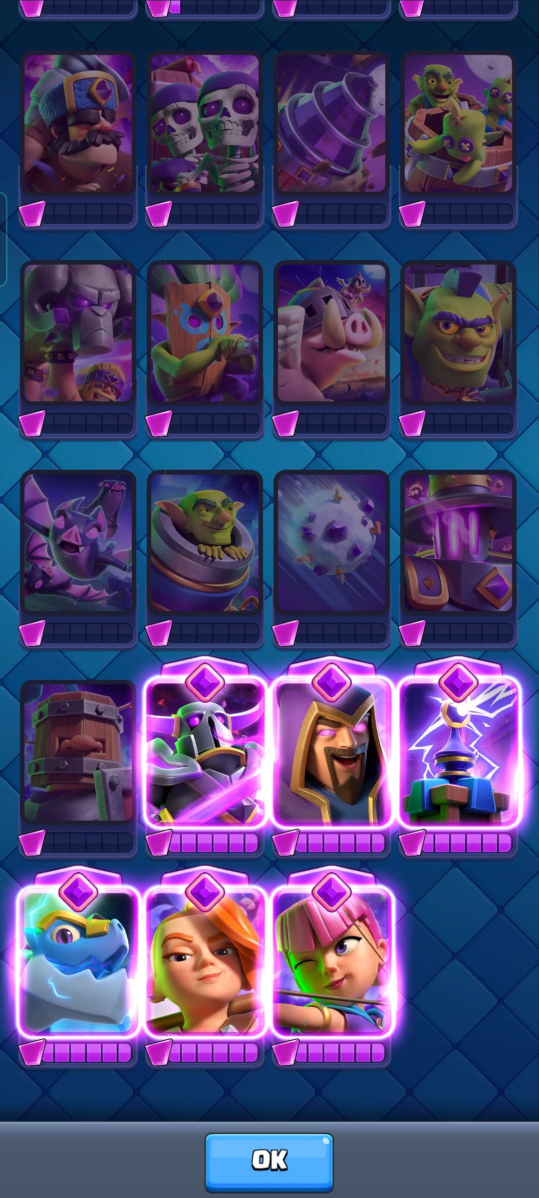 Game account sale Clash Royale