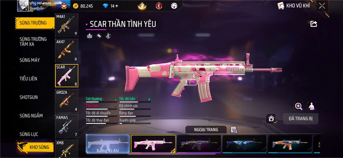 Game account sale Free Fire