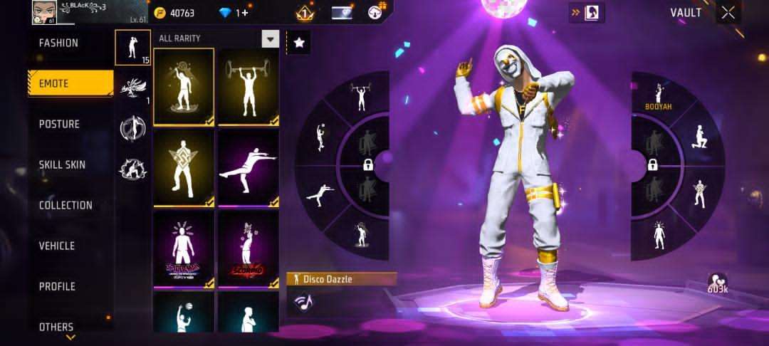 Game account sale Free Fire