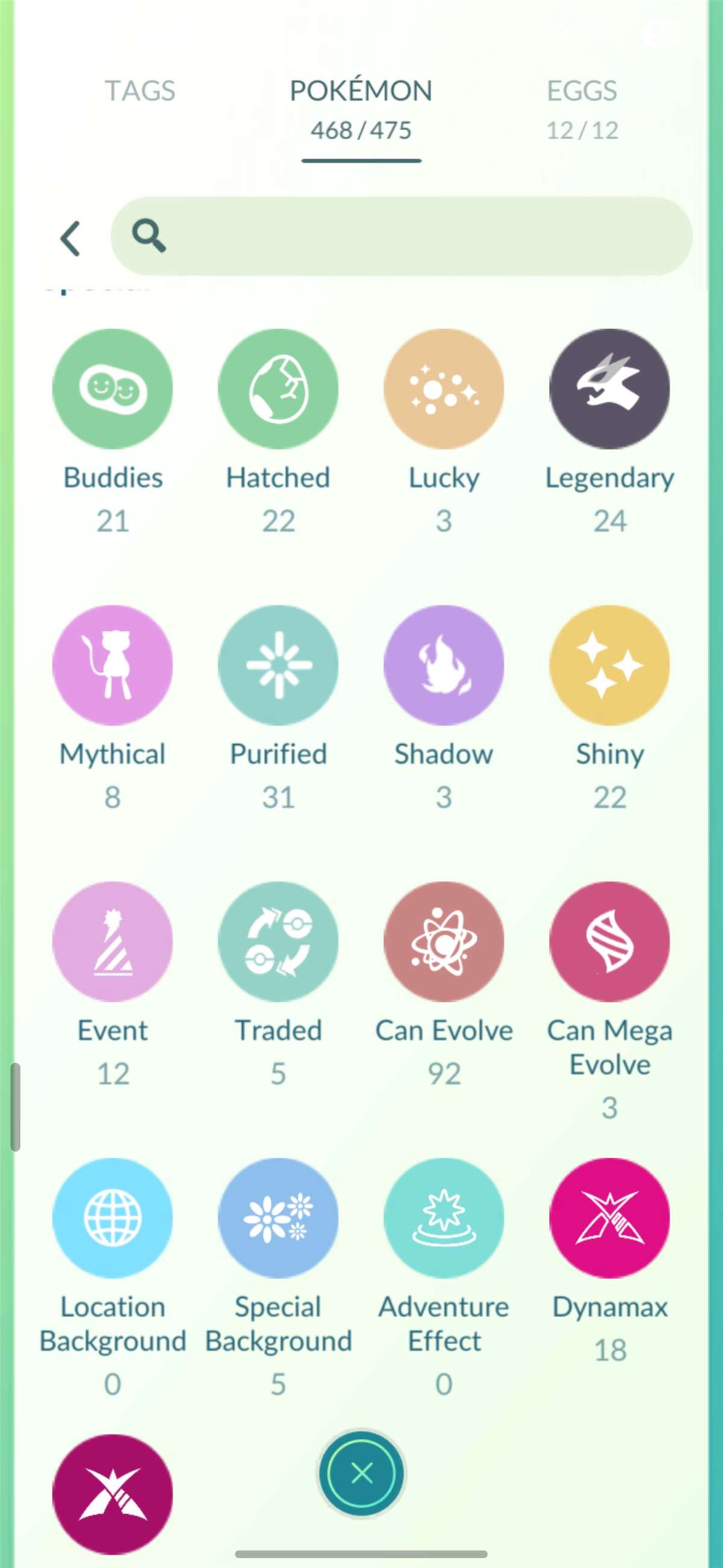 Game account sale Pokemon GO