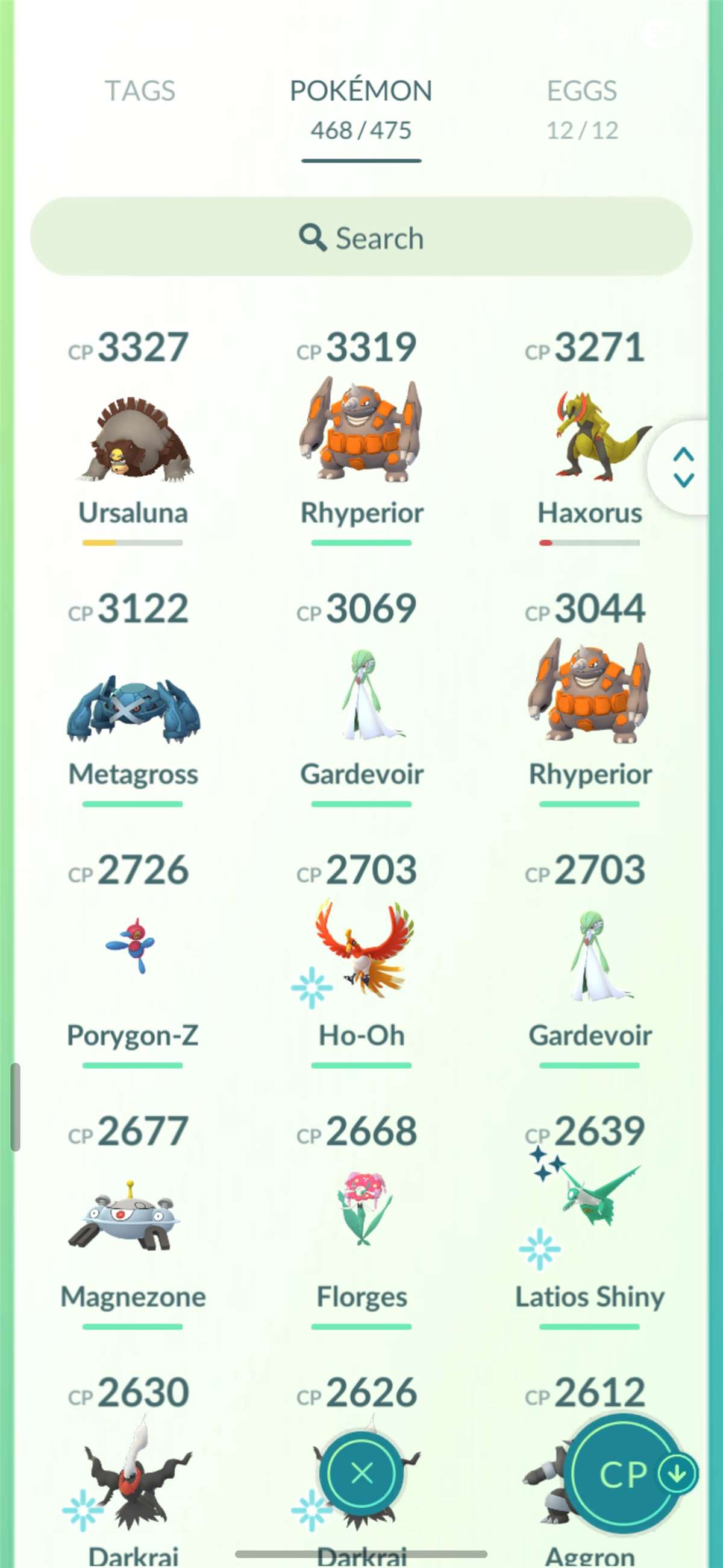 Game account sale Pokemon GO