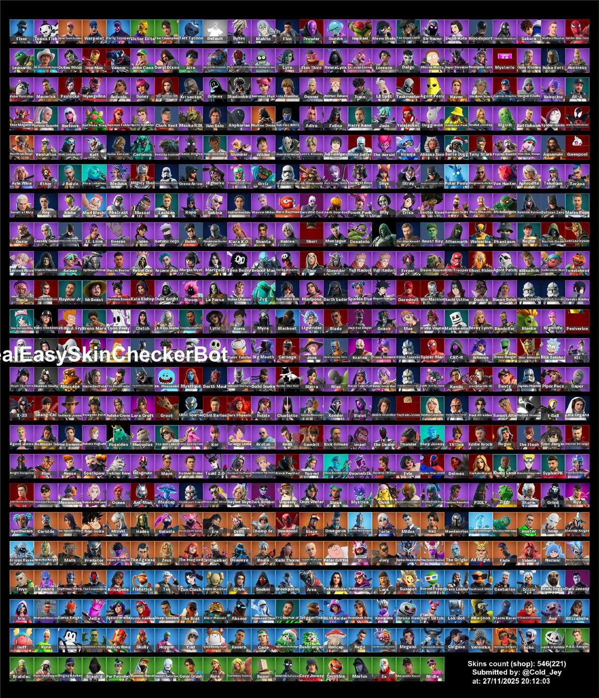 Game account sale Fortnite