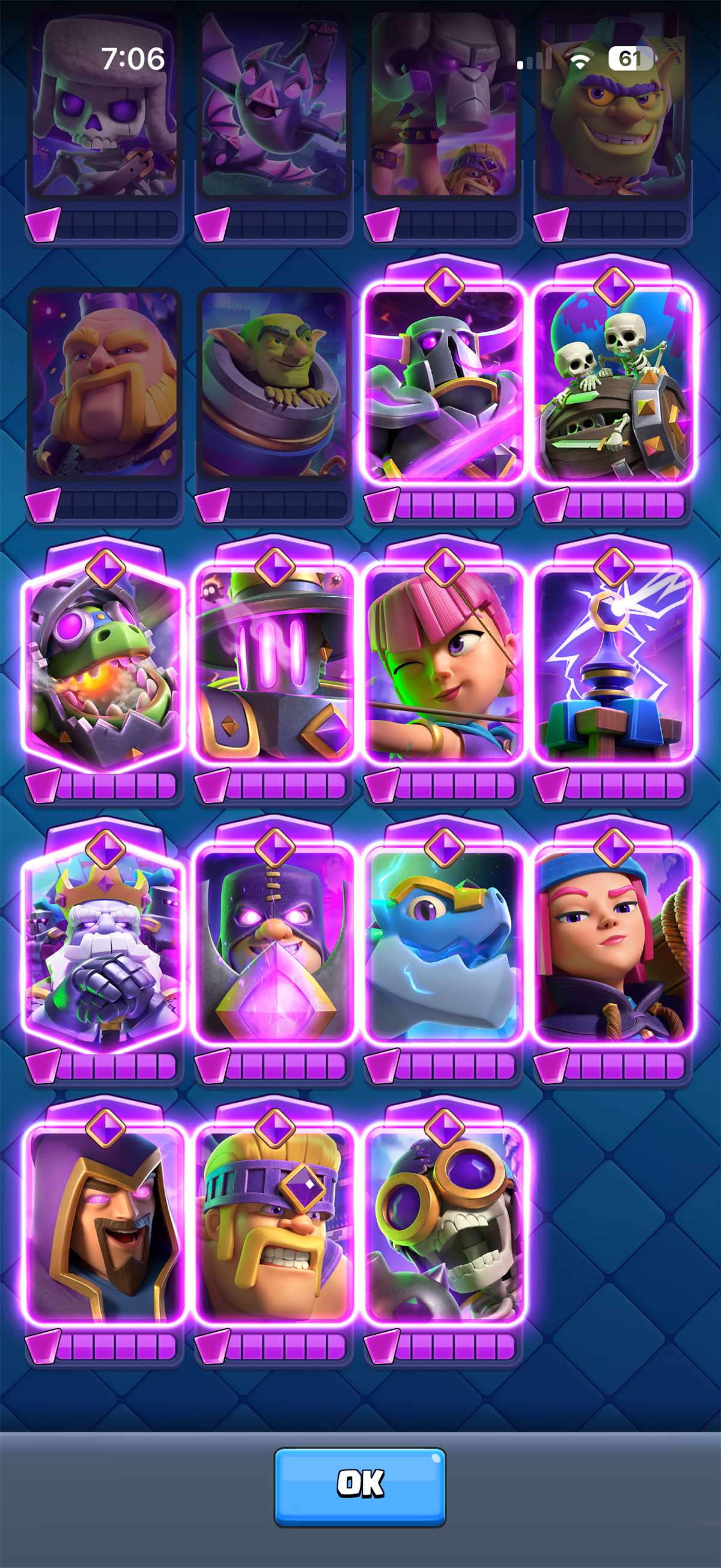 Game account sale Clash Royale