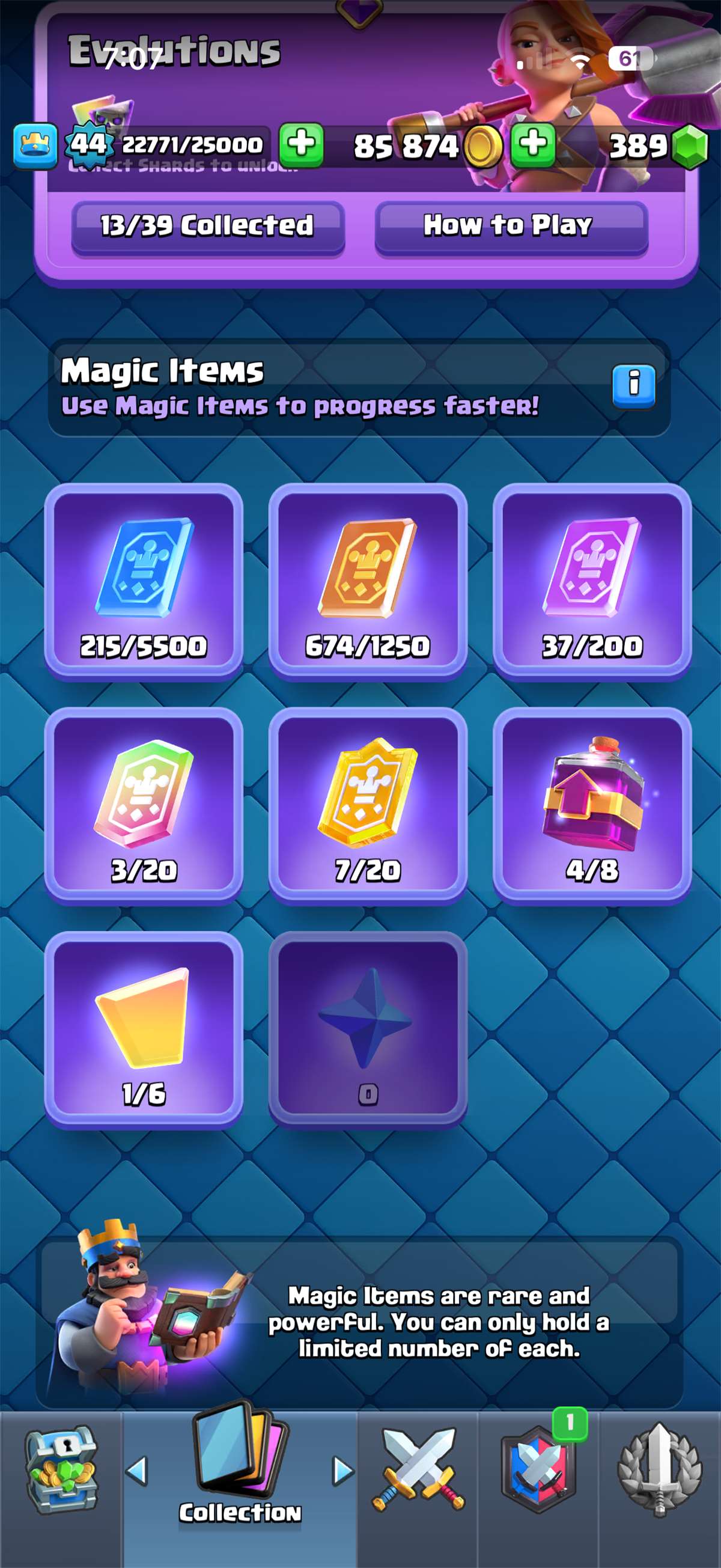 Game account sale Clash Royale