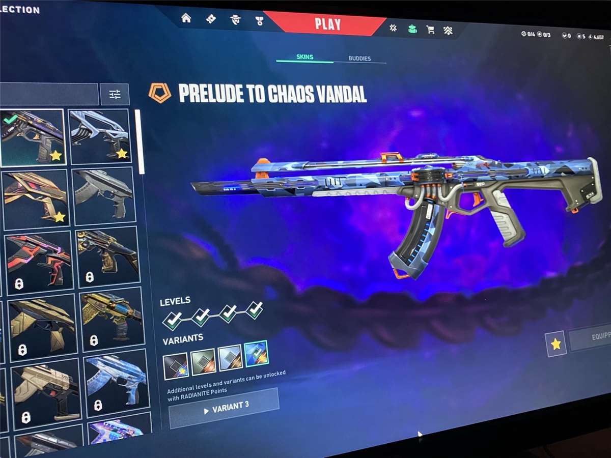 Game account sale Valorant