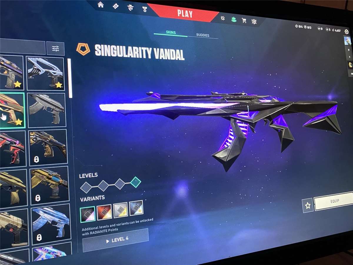 Game account sale Valorant