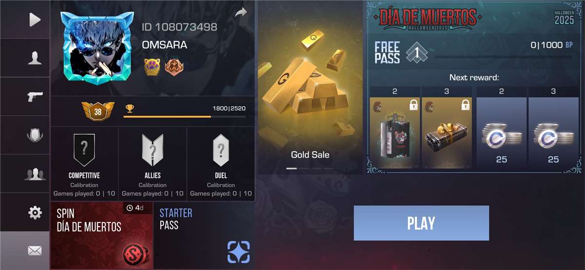 Game account sale Standoff 2