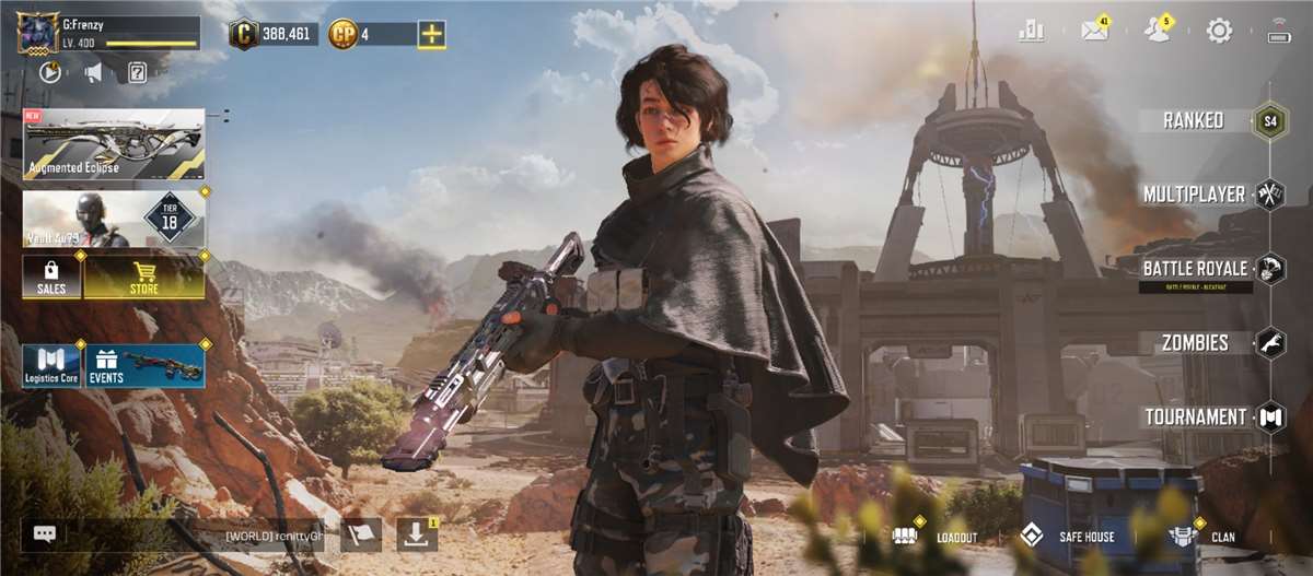 Game account sale Call of Duty Mobile