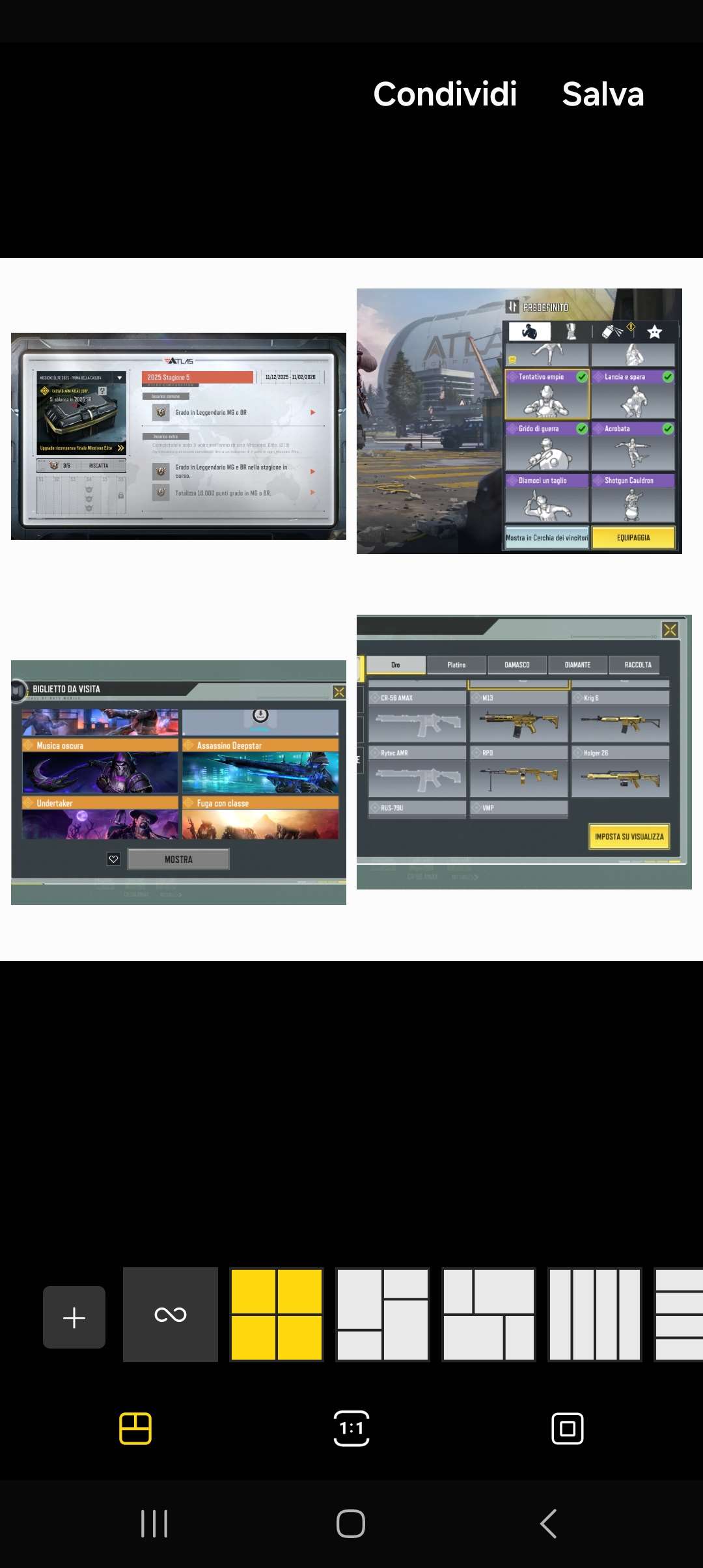 Game account sale Call of Duty Mobile