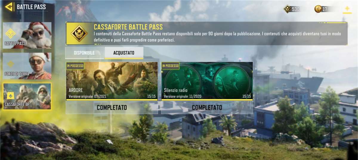 Game account sale Call of Duty Mobile