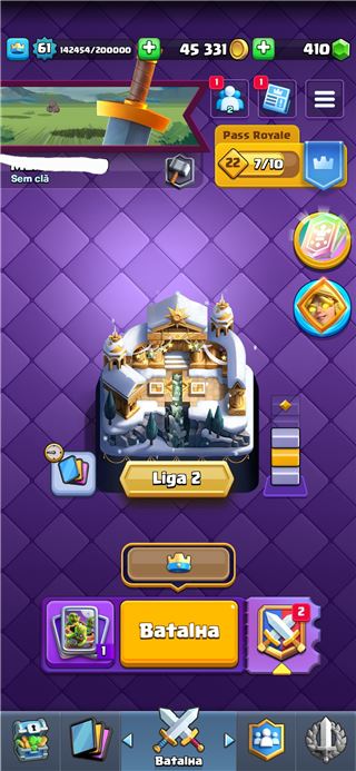 Contas Clash Royale