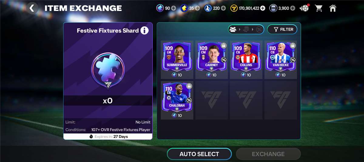 Game account sale Fifa mobile