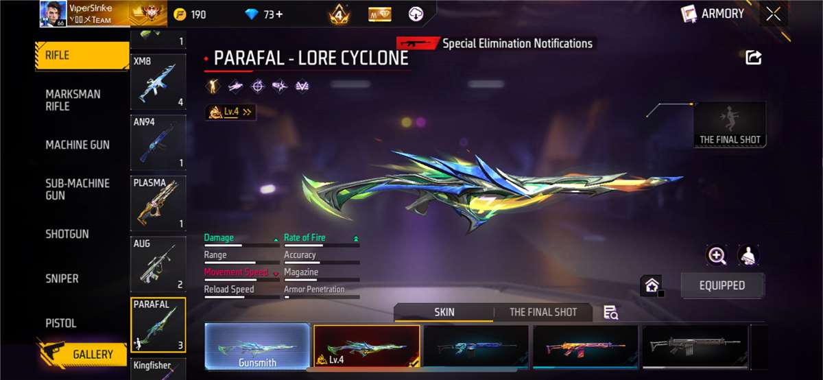 Game account sale Free Fire