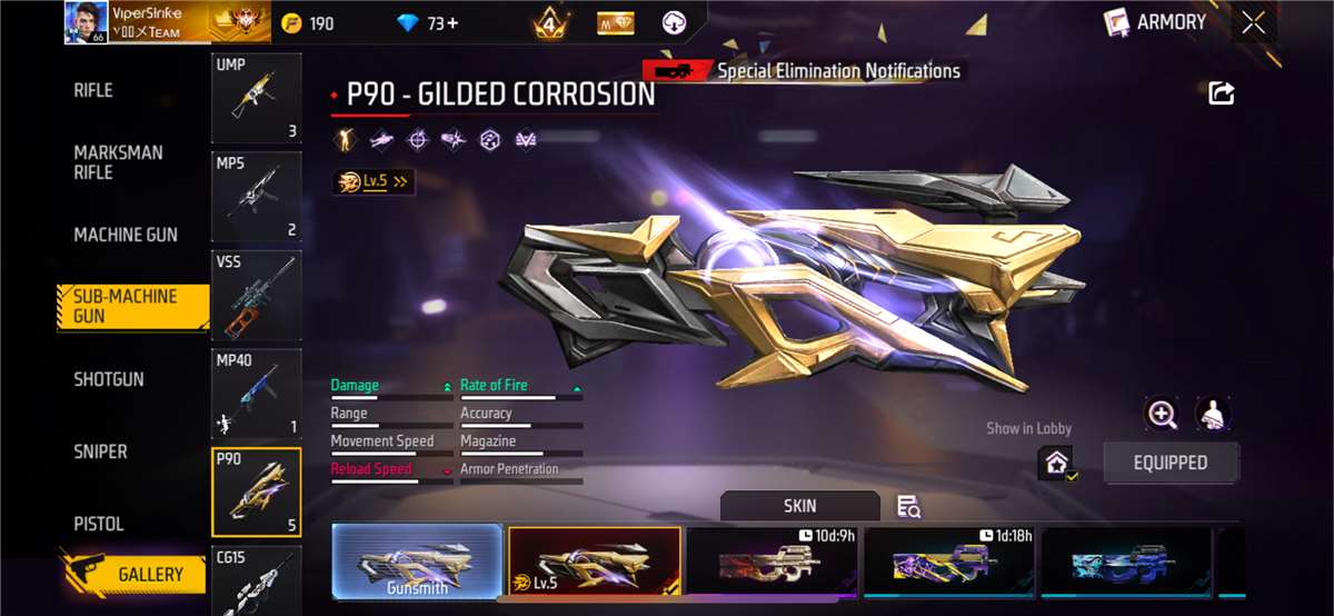 Game account sale Free Fire