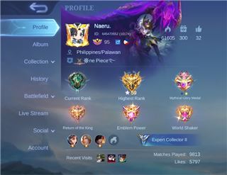 Accounts Mobile Legends