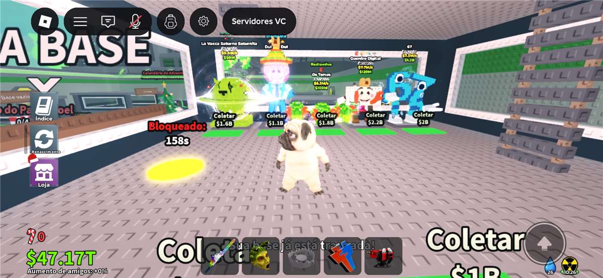 Venda de conta de jogo Roblox