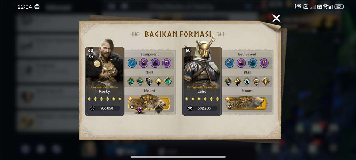 Penjualan akun permainan Viking Rise