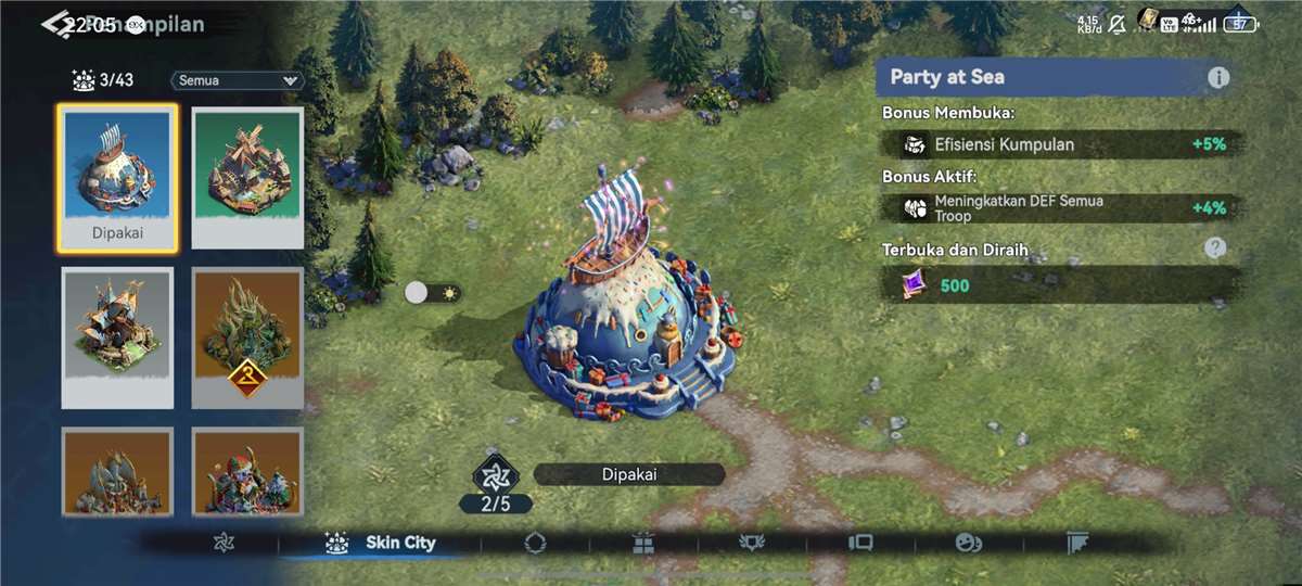 Penjualan akun permainan Viking Rise