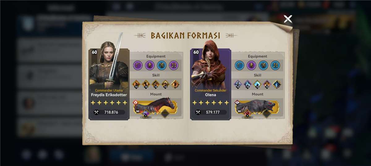 Penjualan akun permainan Viking Rise