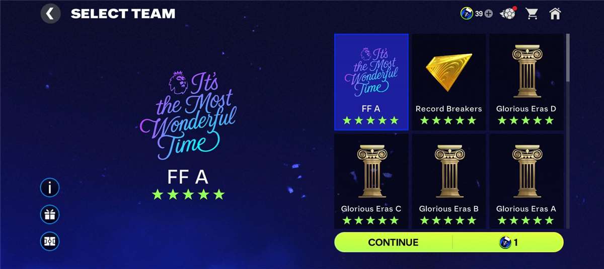Game account sale Fifa mobile