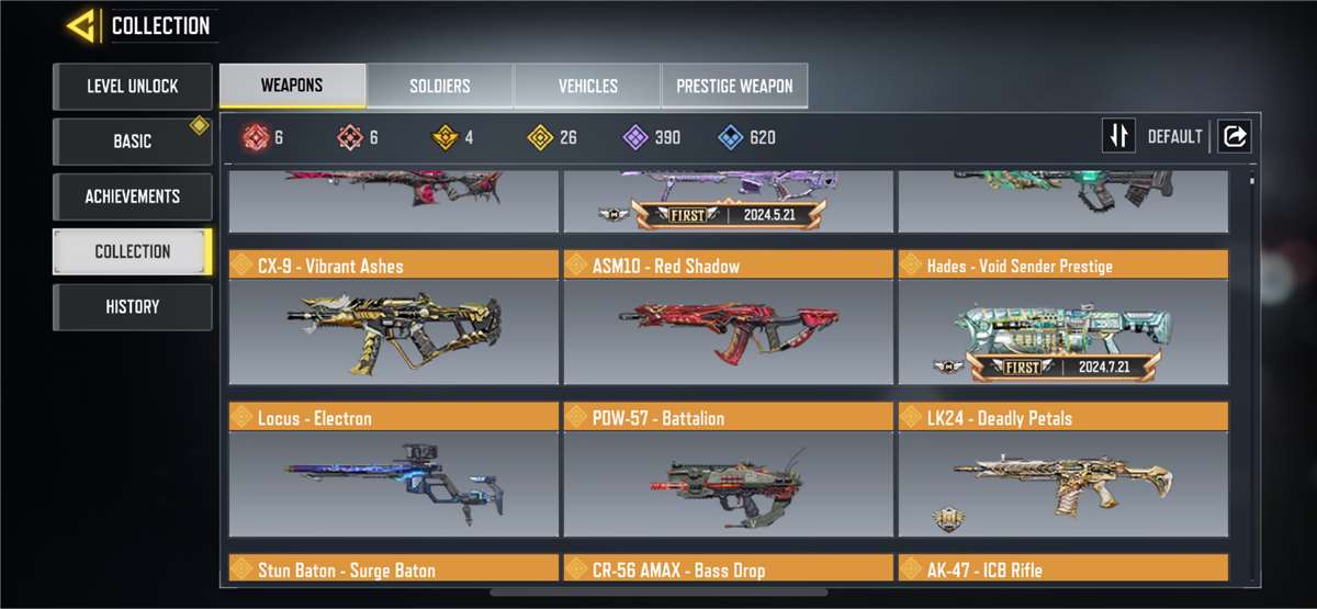 Game account sale Call of Duty Mobile