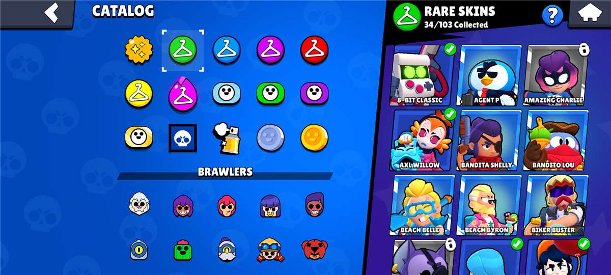 Game account sale Brawl Stars