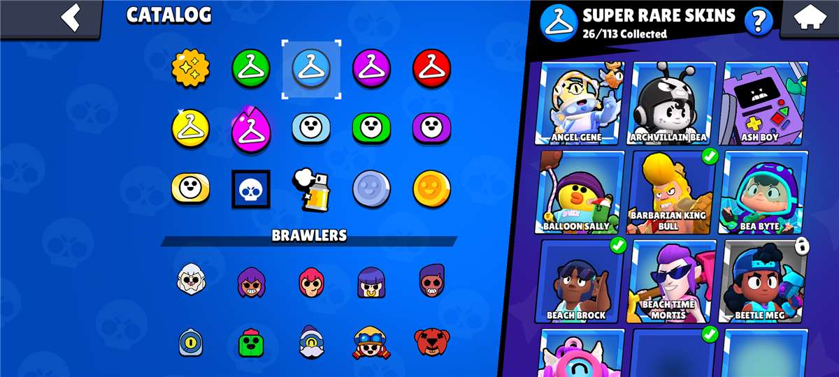 Game account sale Brawl Stars